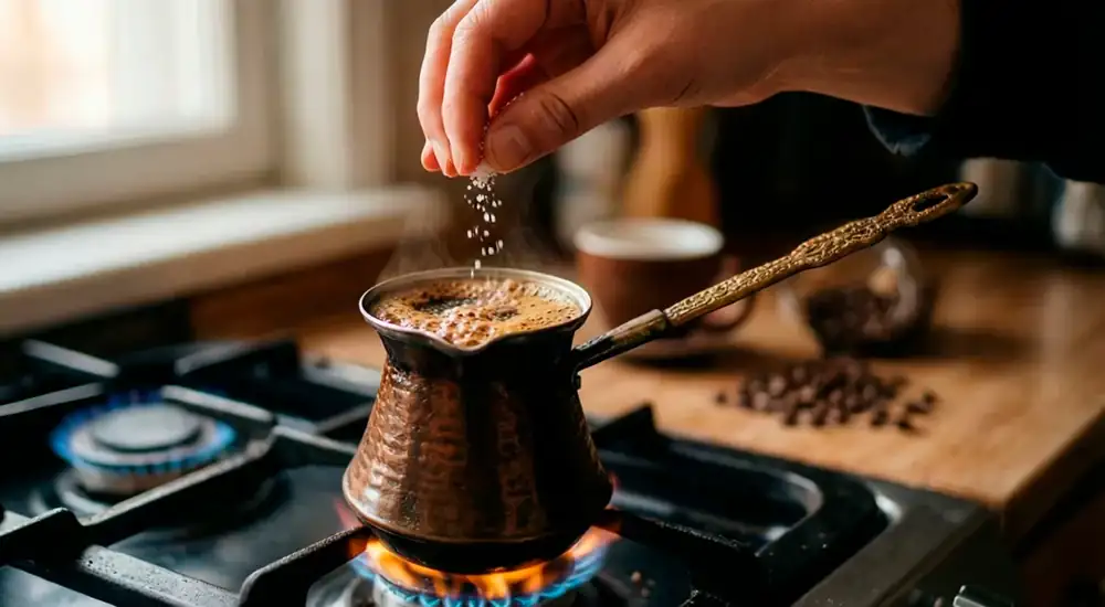 Salt in coffee: what a pinch does and why it makes the drink tastier