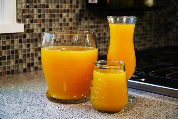 Easy Tropical Mango Passionfruit Juice