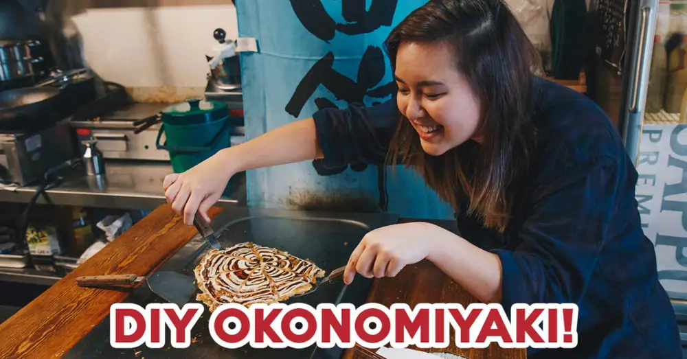 Ajiya Okonomiyaki Restaurant Review: DIY Okonomiyaki Near Beauty World MRT Station