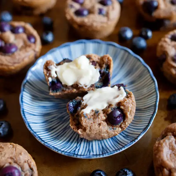 Blueberry Protein Muffins