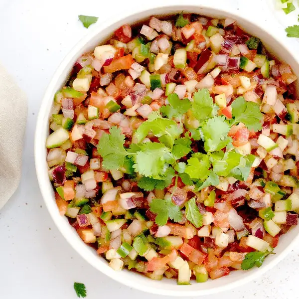 Kachumber Salad (Easy 10-Minute Indian Salad)