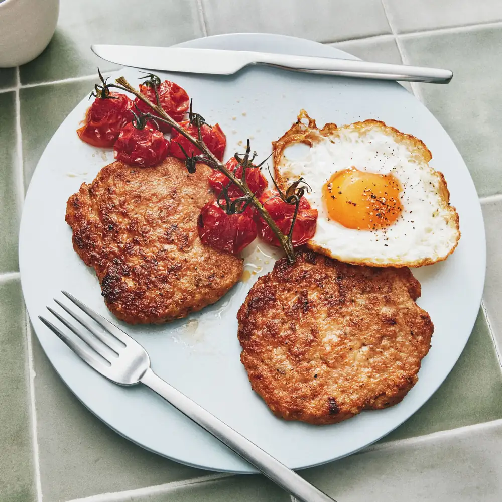 Salchichas de pollo para el desayuno
