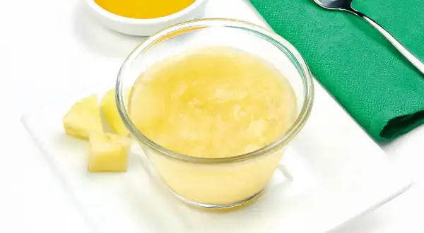How to prepare easy pineapple mazamorra