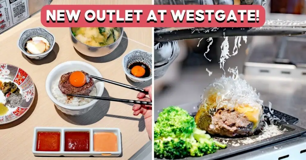 Niku Niku Oh Kome abre su segundo local en Jurong East con su famosa hamburguesa Wagyu