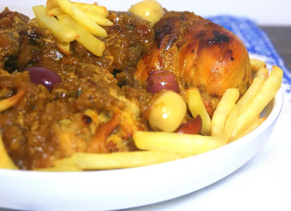 Moroccan Chicken with Preserved Lemon and Olives