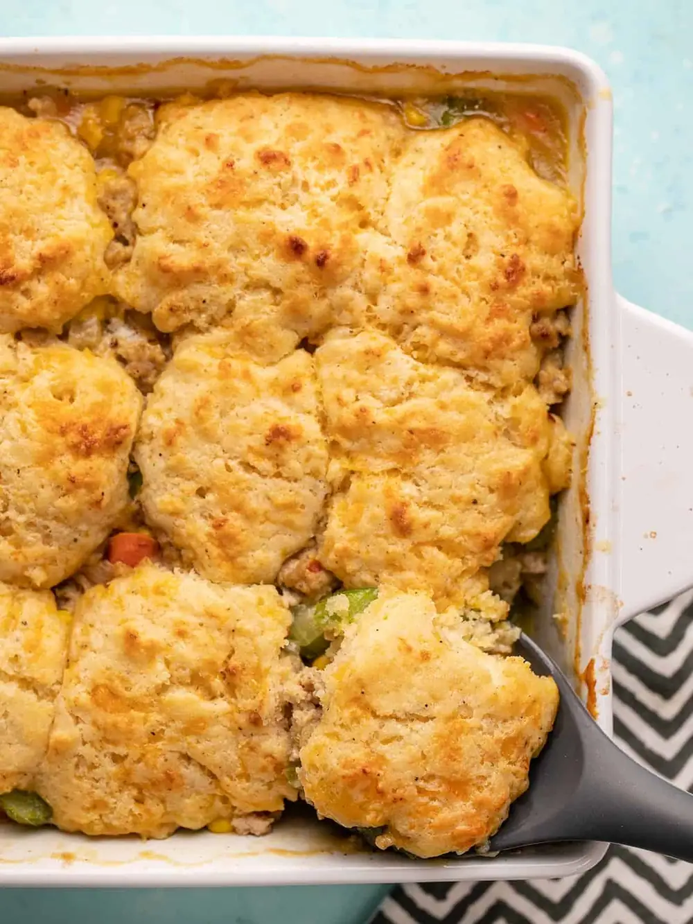 Chicken and Biscuit Casserole