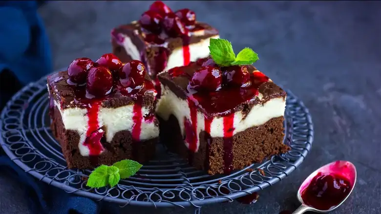 Ingredientes adicionales para la mezcla de brownies con sabor a licor de cereza