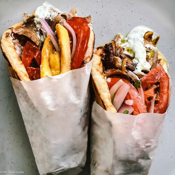 Homemade Traditional Greek Pork Gyros