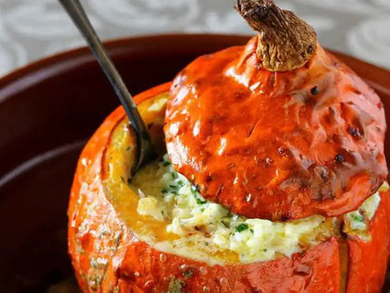 Calabaza rellena: la mejor receta