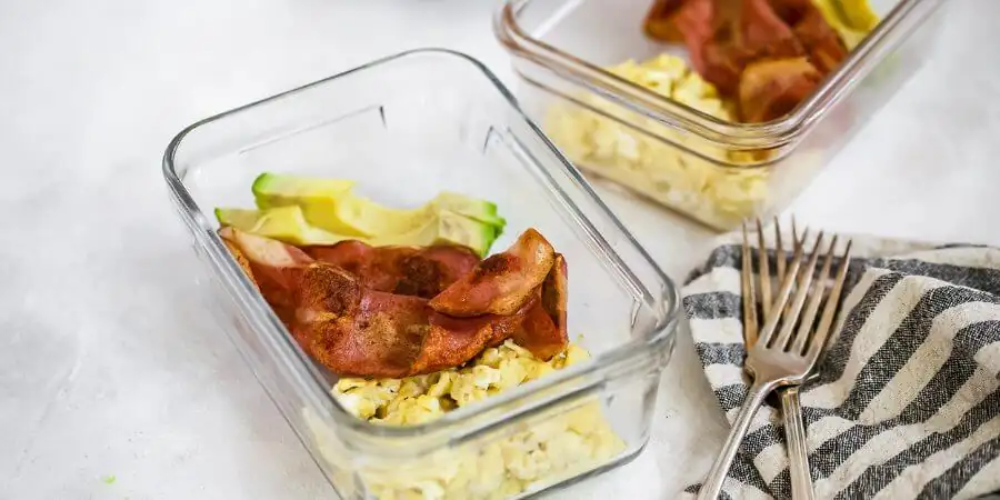 Egg, Turkey Bacon, and Avocado Bowl