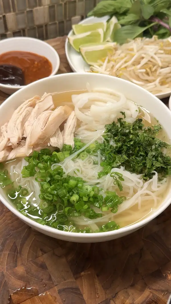 Rotisserie Chicken Pho (Phở Gà)