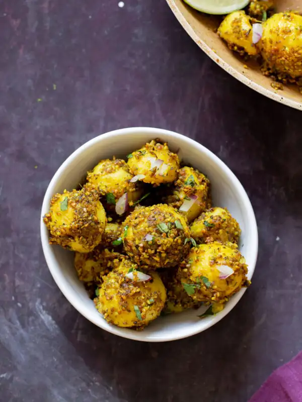 PEANUT SESAME ROASTED POTATOES