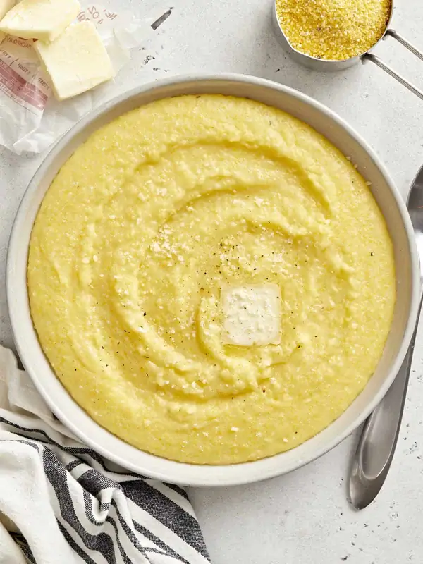 I'll be making this polenta to serve with every stew or braised meat!