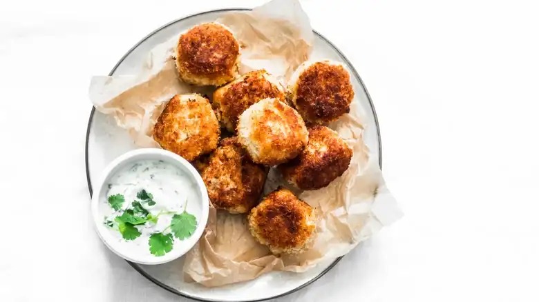 For A High Protein Boost In Salad Add Crispy Tuna Meatballs