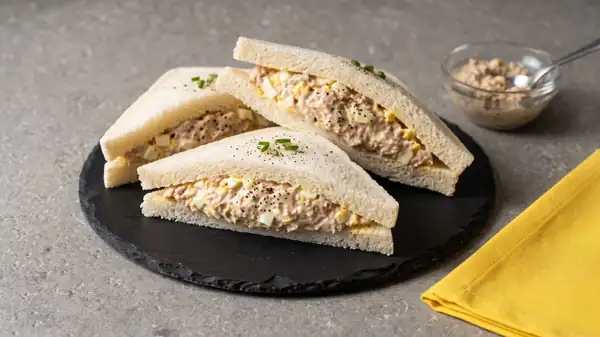 The secret to making soft, super creamy Venetian tuna and egg sandwiches with the perfect rounded shape