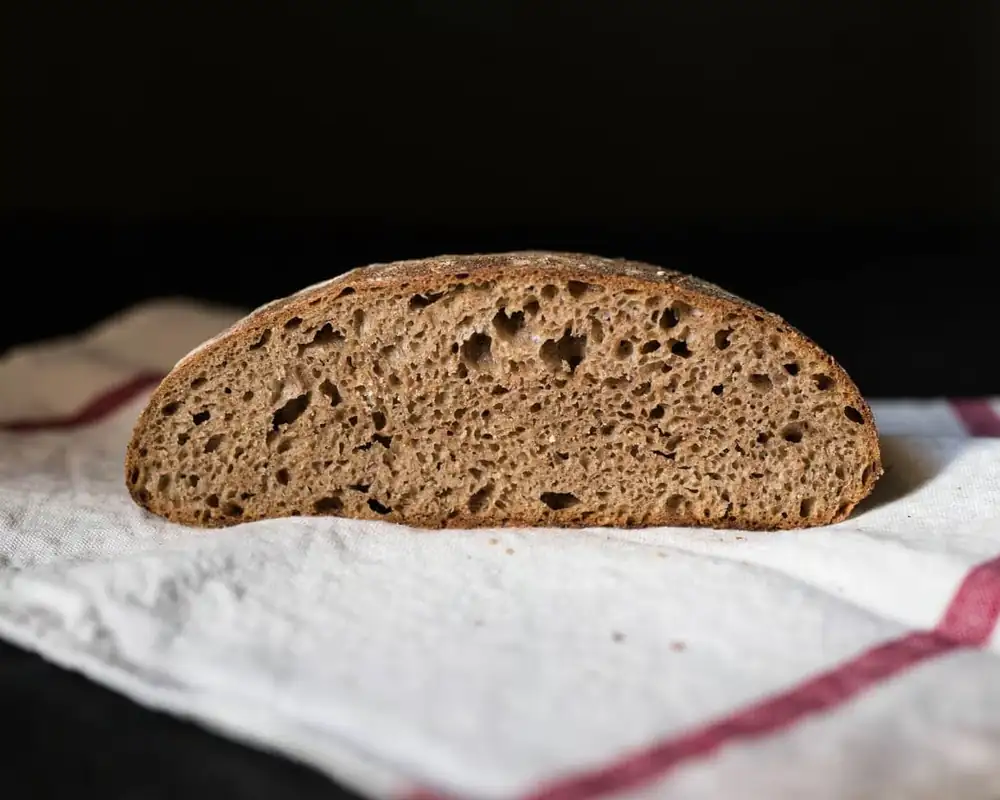 100% Whole Wheat Sourdough Bread