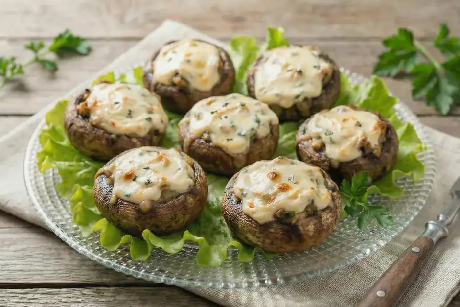 Herbs in the mushroom