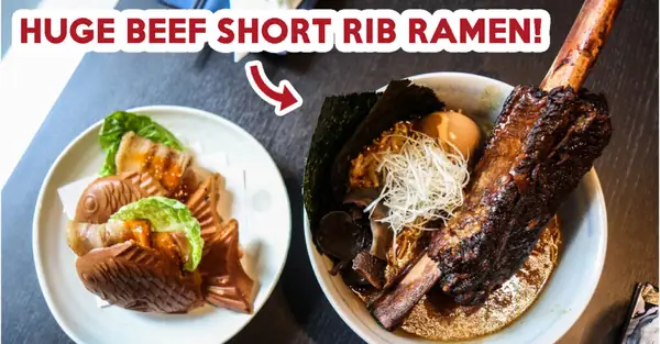 Sumo Bar Happy Review: New Ramen Shop With Huge Short Rib Ramen At Bras Basah