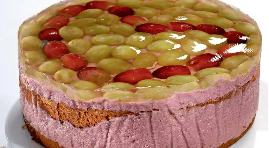 Grape jelly cake