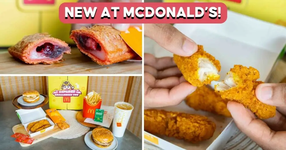 Primer vistazo a los nuevos Katsu Chicken Tenders y Strawberry Daifuku Pie de McDonald's