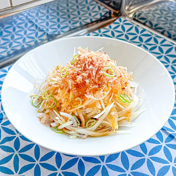 Receta fácil de ensalada de cebolla japonesa
