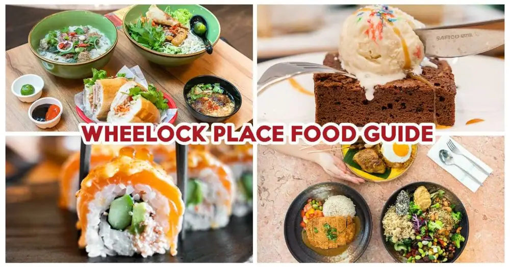 Guía gastronómica de Wheelock Place: 8 lugares para probar el anguila XXL, el rollo de salmón Aburi y mucho más.