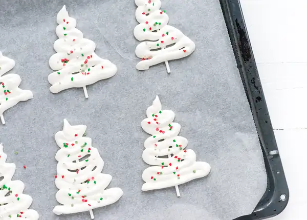 Árboles de Navidad de merengue