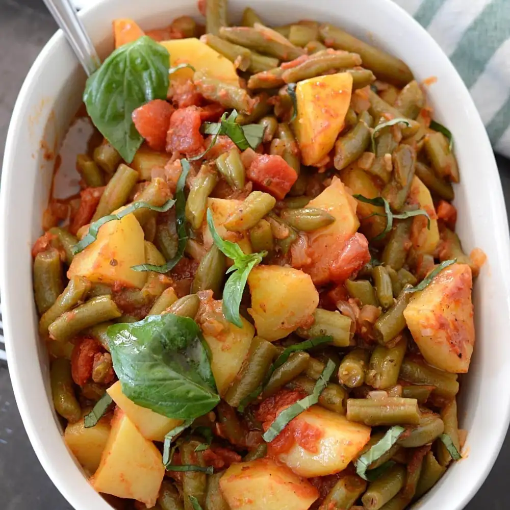 Meditteranean Green Beans Casserole