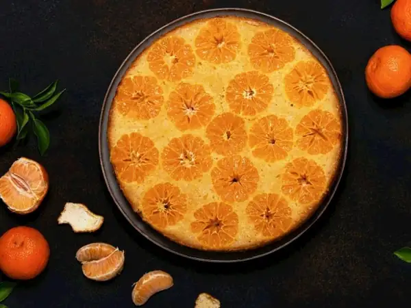 Delicious Recipes: Upside-Down Mandarin Cake