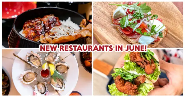18 nuevos restaurantes en Singapur este junio de 2022
