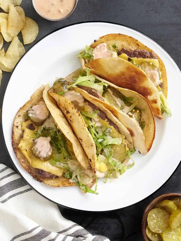 Smash Burger Tacos Are the Best of Both Worlds