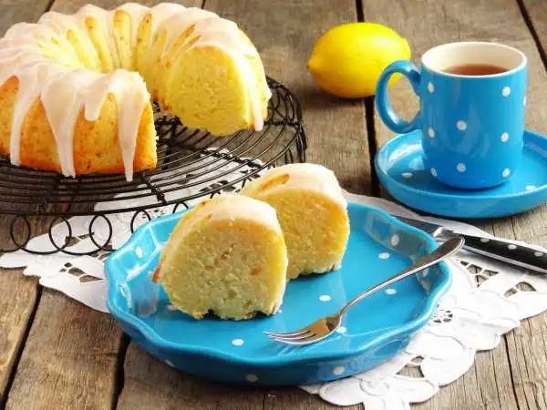 Pastel de kéfir de limón