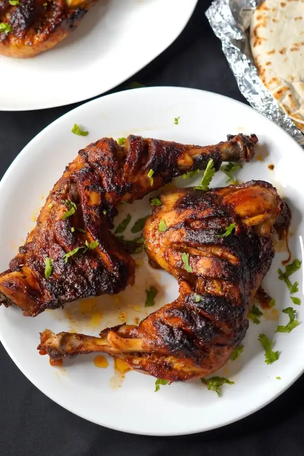Receta de muslos de pollo a la parrilla