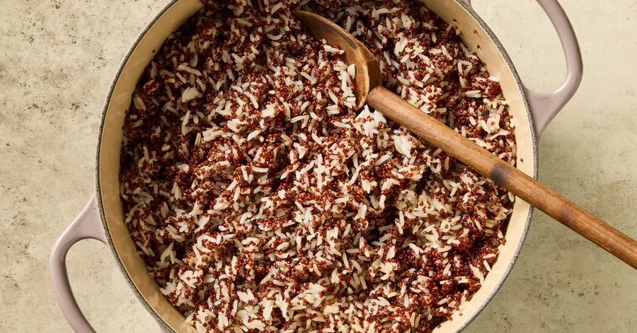 One-Pot Rice and Quinoa Recipe • 4★ • 40 min