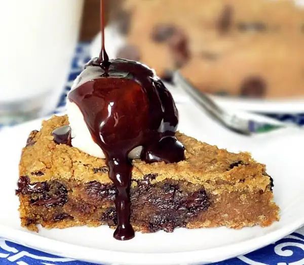 Pastel de galletas de plato hondo