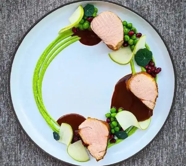 Sous Vide Pork Tenderloin with Chocolate Au Jus