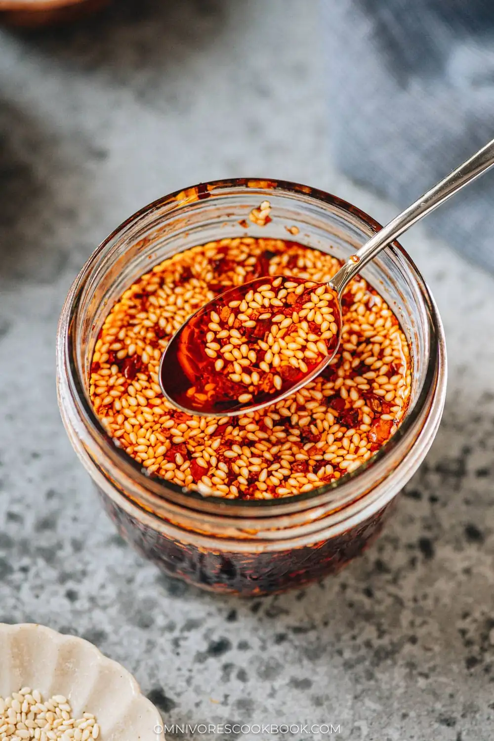 Cómo hacer aceite de chile (辣椒油)