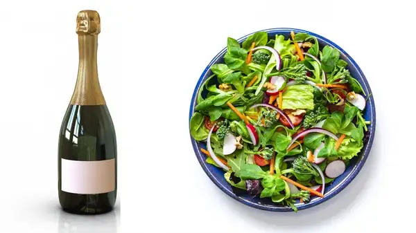 Southern Classic Champagne Salad Isn't What It Sounds Like