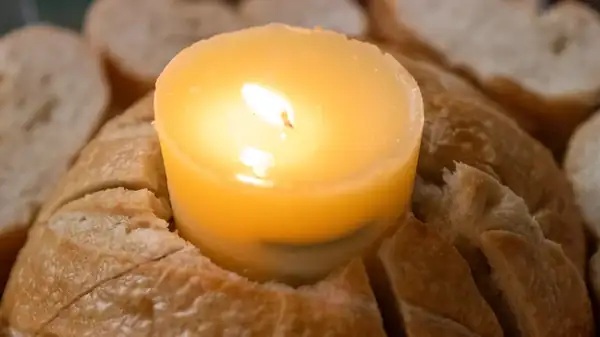 Light Up Your Next Dinner Party With A Fancy Butter Candle