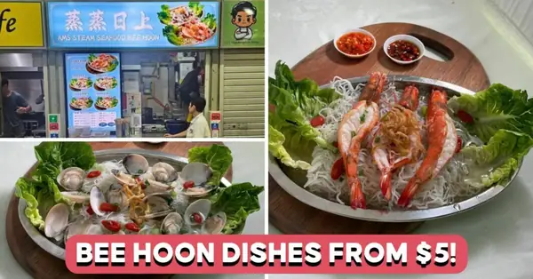 This Popular Seafood Bee Hoon Stall In The CBD Draws Frequent Long Queues