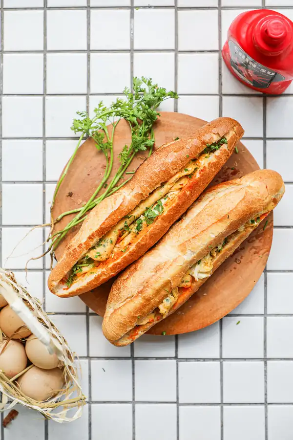 Bánh Mì Trứng Vietnamese Egg Bread Recipe & Video