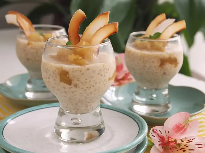 Quinoa with Coconut Milk and Pineapple