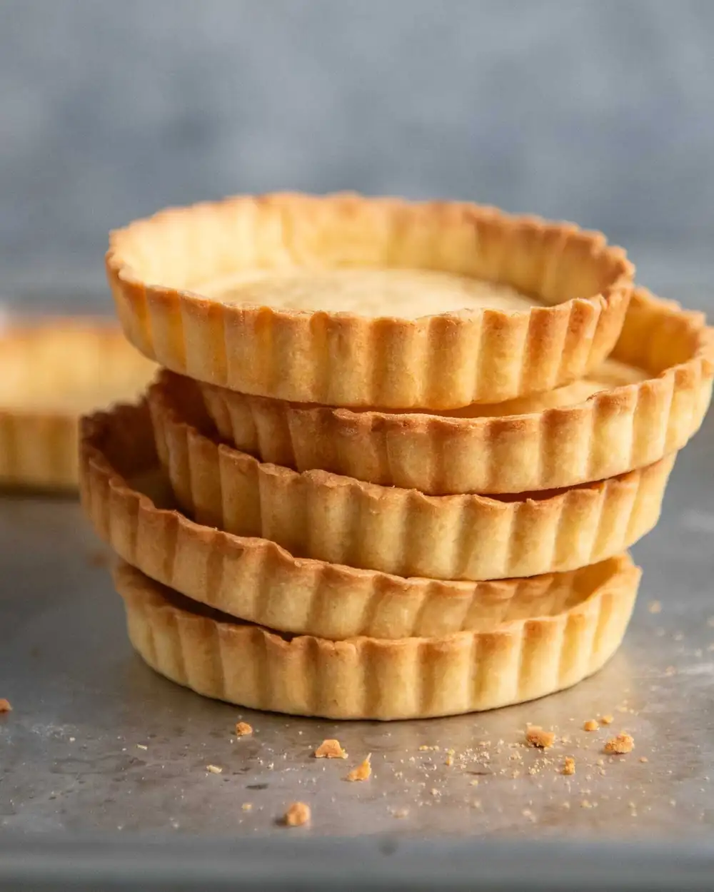 Sweet tartlet shells (individual tart crusts)