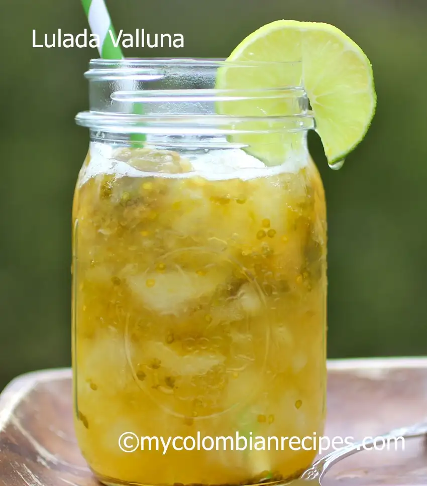 Lulada (Colombian Lulo Drink)