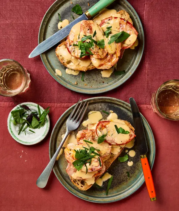 Henry Harris’ recipe for tomatoes, creme fraiche and herbs