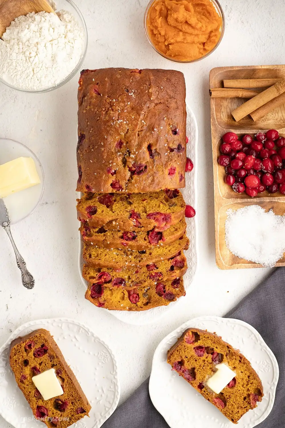 Pumpkin Cranberry Bread