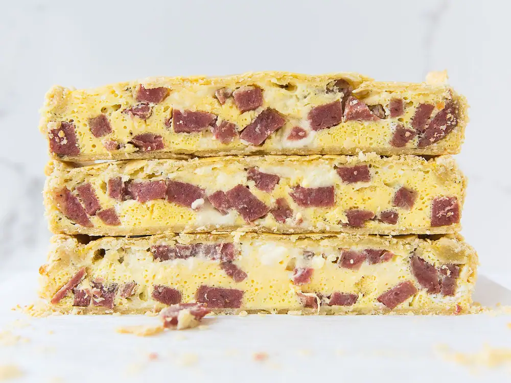 Pastel de Pascua italiano (Pizza gain, también conocido como Pizza rustica)