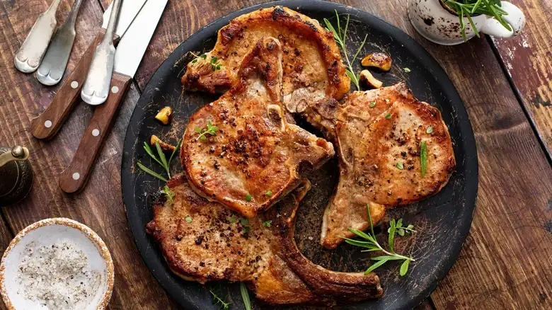 How To Give Pork Chops A Deliciously Sticky Sweet Upgrade
