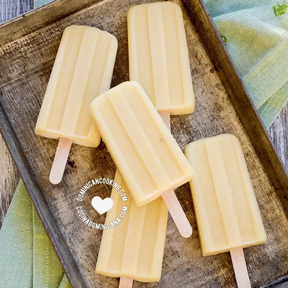 Helado de Batata y Coco [Video+Recipe] Sweet Potato Pops