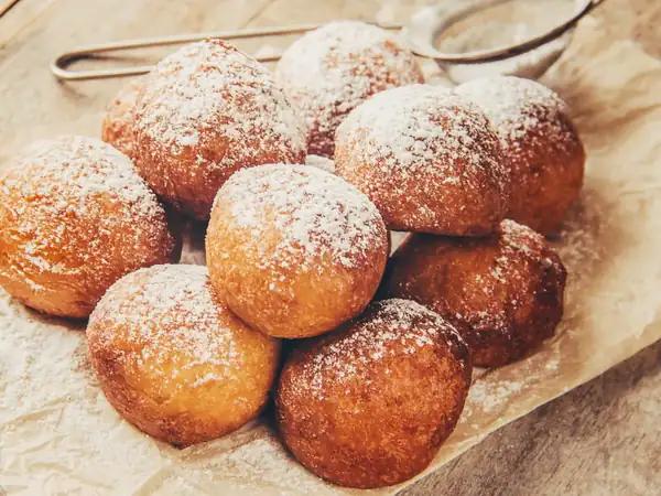 Soft and fluffy carnival doughnuts